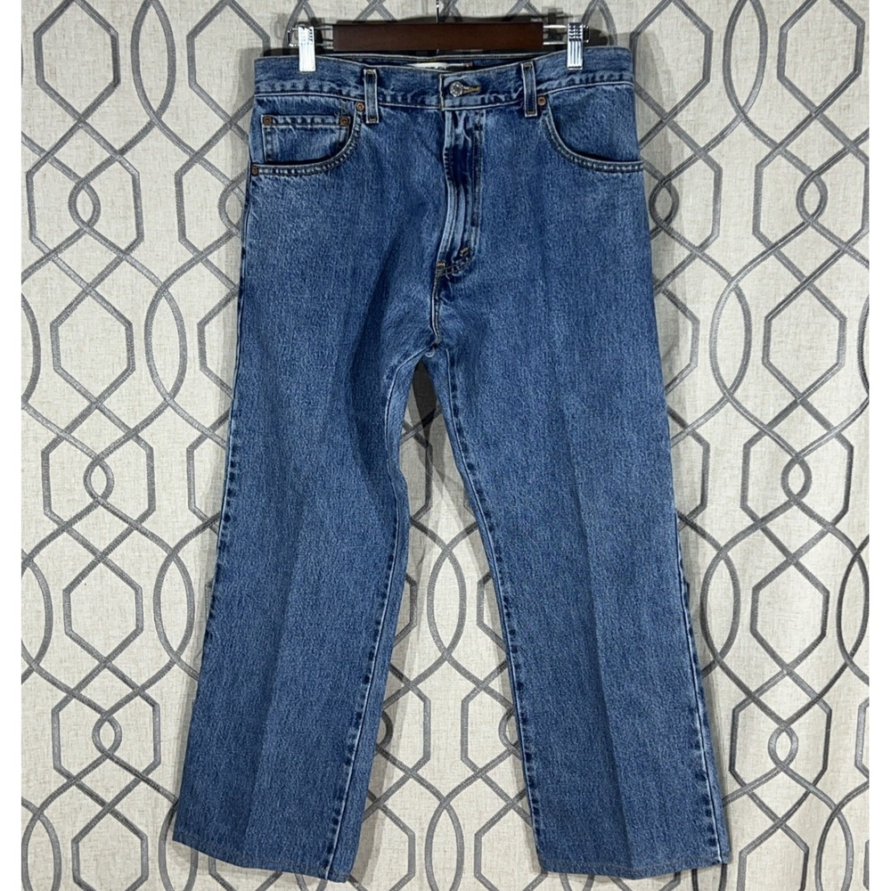 VTG Levis 517 Jeans Mens 34x30 Blue Bootcut Medium Wash 90s Denim
